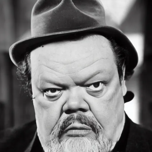 Prompt: orson welles. award winning photography