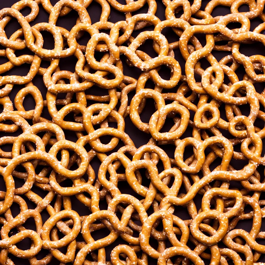 Prompt: pretzel texture, 4k