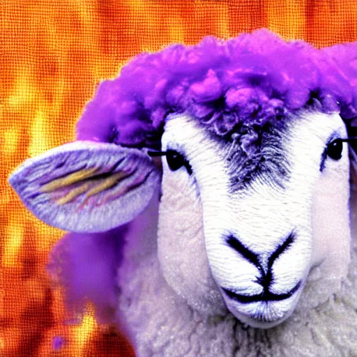 Image similar to electric sheep