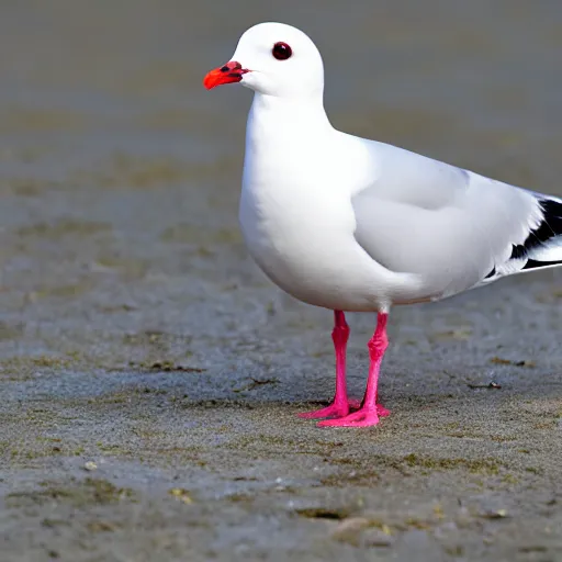 Prompt: portrait of Grey headed gull