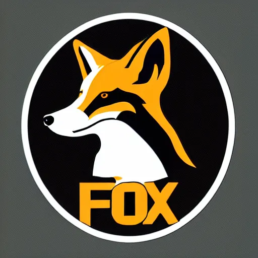 Image similar to logo fox hound , illustartion, smooth, flat colors