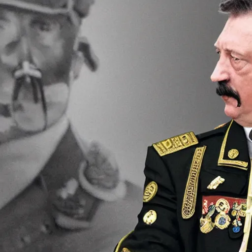 Image similar to Igor Ivanovich Strelkov wants the total war