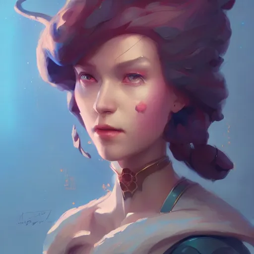 Image similar to a beautiful portrait of a beautiful female character, fargo concept art by pete mohrbacher and guweiz and ilya kuvshinov and tarn adams digital art, highly detailed, intricate, sharp focus, trending on artstation hq, deviantart, unreal engine 5, 4 k uhd image