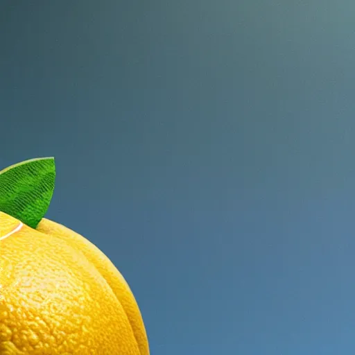 Image similar to a cinematic fill still from a 2022 Pixar movie about anthropomorphic lemons and limes, in the style of Pixar, shallow depth of focus