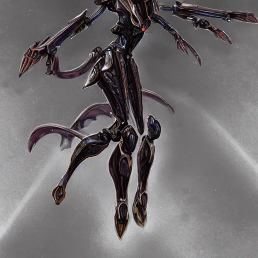 Image similar to high quality bug point of view shot, shrunken on the ground looking up, of a highly detailed beautiful Giant female warframe, but as an anthropomorphic robot female dragon, looming over the view, about to step on view, unaware of your existence, posing elegantly, pov of an ant, sleek armor, highly detailed art, realistic, professional digital art, high end digital art, furry art, DeviantArt, artstation, Furaffinity, 8k HD render, epic lighting