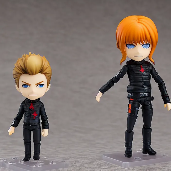 Prompt: nendoroid of david bowie, figurine, detailed product photo