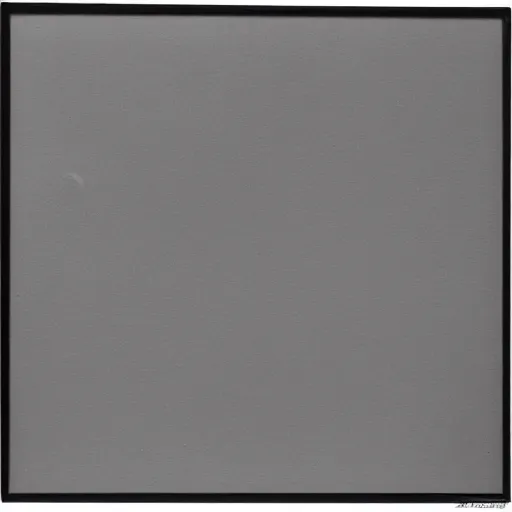 Image similar to filled square canvas of the black void by karl gerstner, solid color, full frame, 8 k scan