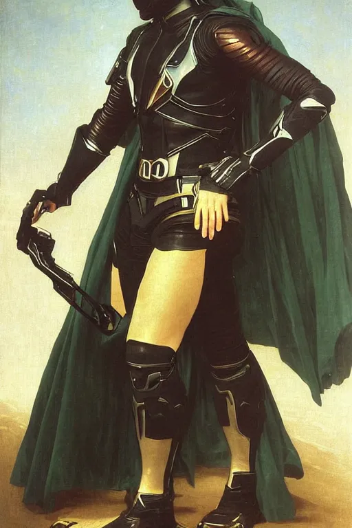 Image similar to portrait of a kamen rider rx, majestic, solemn, by bouguereau