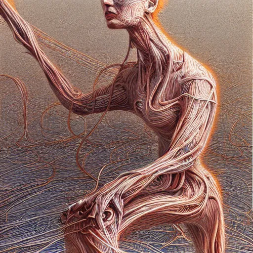 Prompt: Nezha ,hyper detailed, by Peter Gric