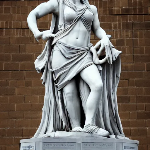 Image similar to the nike goddess of victory