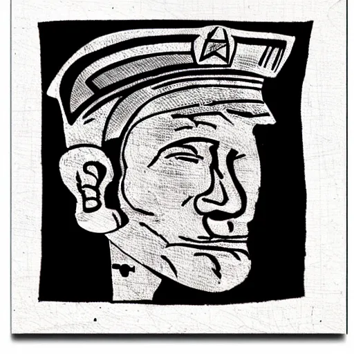 Image similar to burning head cop, centered, at night