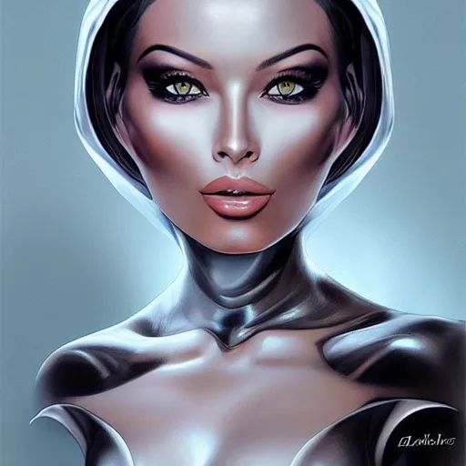 Image similar to portrait of isabelledeltore by artgerm