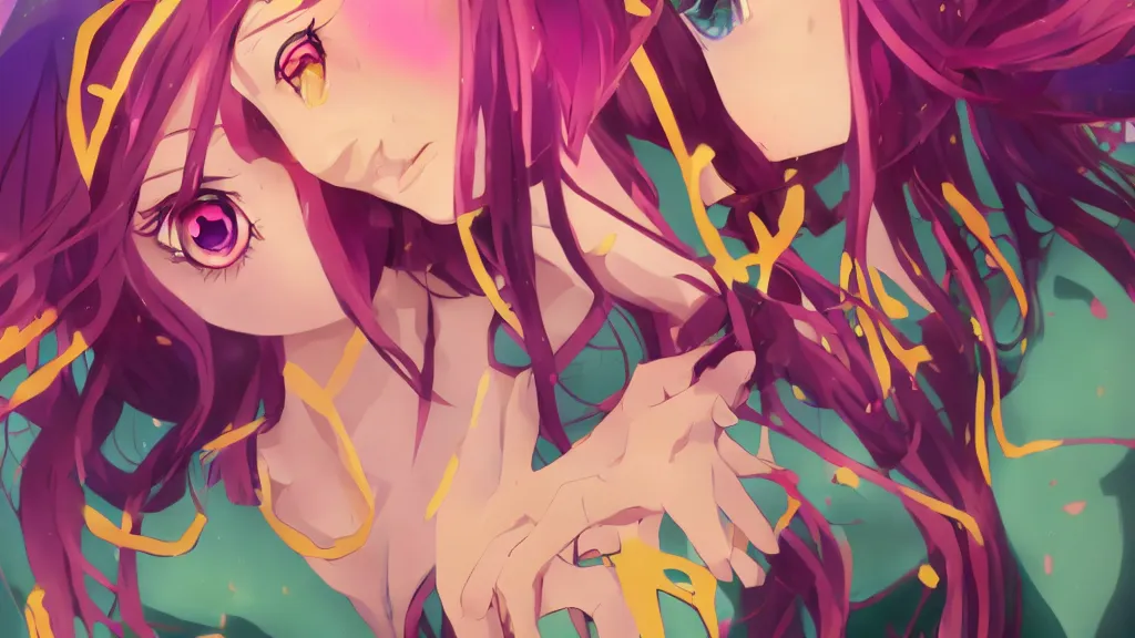 Image similar to no game no life, fantasy artwork, award winning, very very very very very very very beautiful, artstation