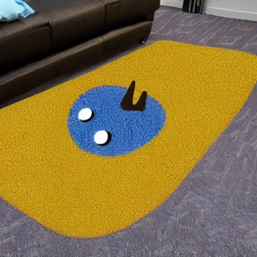 Image similar to carpet monster