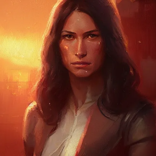 Image similar to portrait of a woman by Greg Rutkowski, Jaina Solo from the Star Wars Expanded Universe, highly detailed portrait, digital painting, artstation, concept art, smooth, sharp foccus ilustration, Artstation HQ