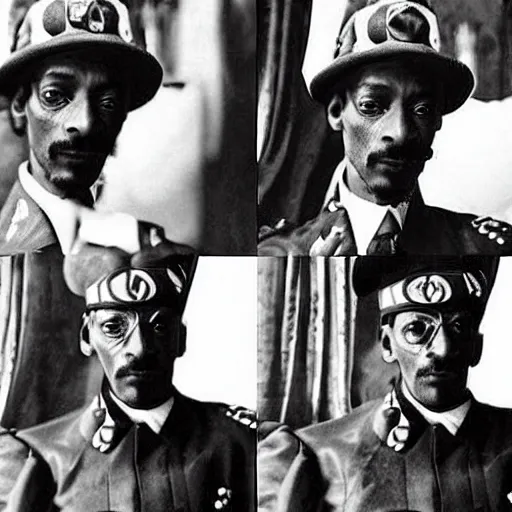 Prompt: [ [ [ [ [ snoop dogg ] ] ] ] ] as world war 1 soldiers