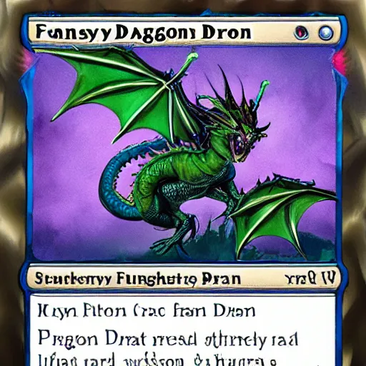 Image similar to fantasy dragon