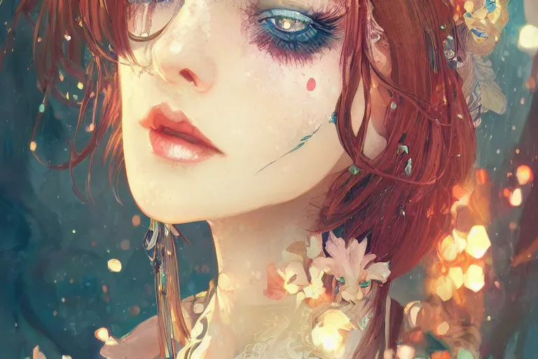 Image similar to a beautiful bohemian girl, intricate, highly detailed, digital painting, official media, anime key visual, concept art, rich vivid colors, ambient lighting, sharp focus, illustration, art by wlop