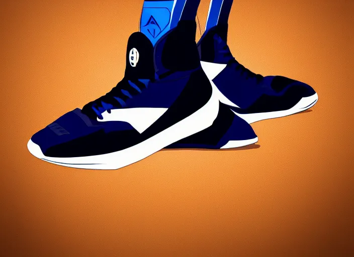 Prompt: basketball sneakers concept of mr. fantastic, trending on artstation, smooth, sharp focus