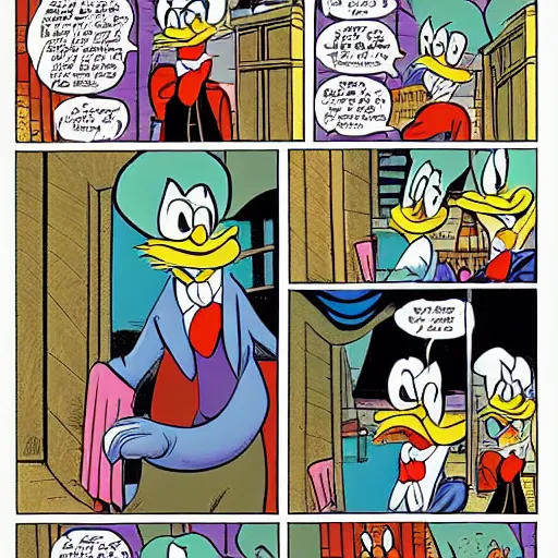 Image similar to The life and times of Scrooge mcDuck by Don Rosa