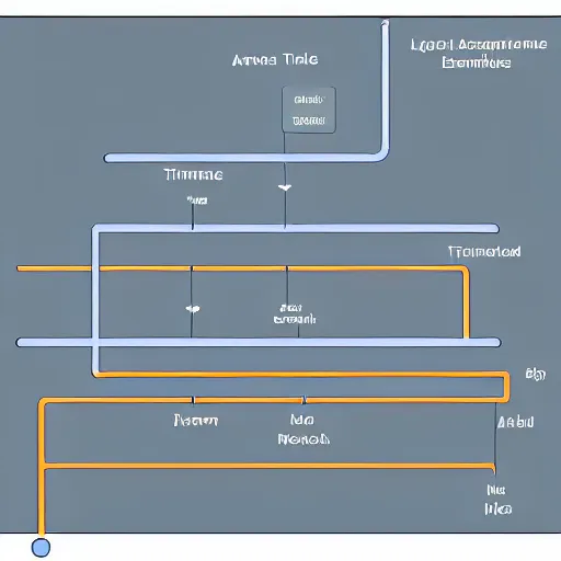 Image similar to flow chart diagram of the first successful AGI model, inkscape, excalidraw, Text Language: English, Font: Times New Roman, correct spelling, good grammar, clear explanation