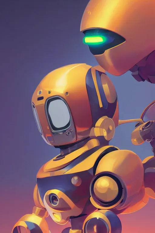 Image similar to metabots medabots medarotto medarot robot minimalist comics helmet mask neon cybereye, behance hd by jesper ejsing, by rhads, makoto shinkai and lois van baarle, ilya kuvshinov, rossdraws global illumination ray tracing hdr radiating a glowing aura