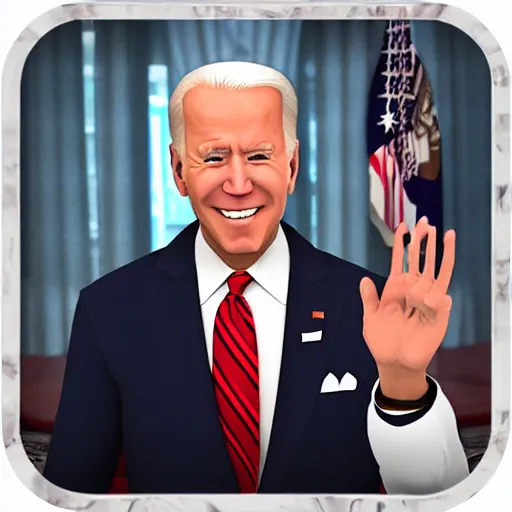 Image similar to Joe Biden Vtuber