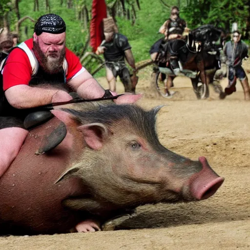 Image similar to hog rider