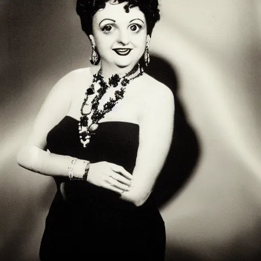 Image similar to photo of american president betty boop. 3 5 mm. studio lighting.