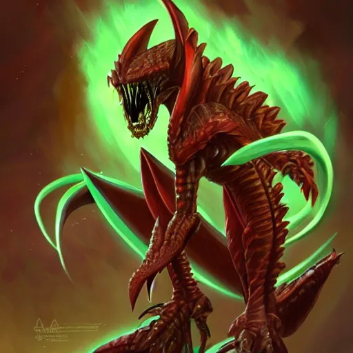 Image similar to Ridley from Metroid, daily deviation, trending on artstation, faved watched read, sharp focus, updated watched premiere edition commission ✨ whilst watching fabulous artwork \ exactly your latest completed artwork discusses upon featured announces recommend achievement