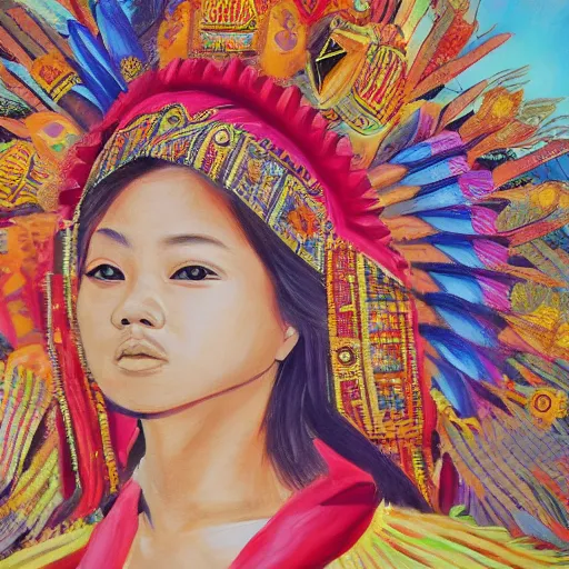 Prompt: art of the phillipines, painting, 8 k, high definition, highly detailed, photo - realistic