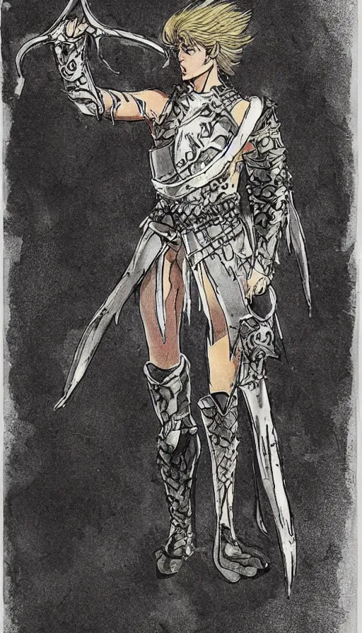 Prompt: siegfried from the nibelungen saga, costume design