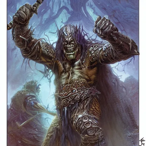 Image similar to menacing weird Dol Guldur orc by Mark Brooks, Donato Giancola, Victor Nizovtsev, Scarlett Hooft, Graafland, Chris Moore