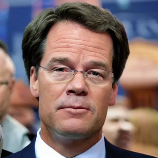 Image similar to mark rutte