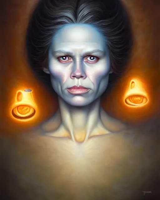 Image similar to detailed portrait of rob lowe cheese milk yogurt sour cream by tomasz alen kopera and peter mohrbacher and johanna martine! and margaret keane! coherent luminescent