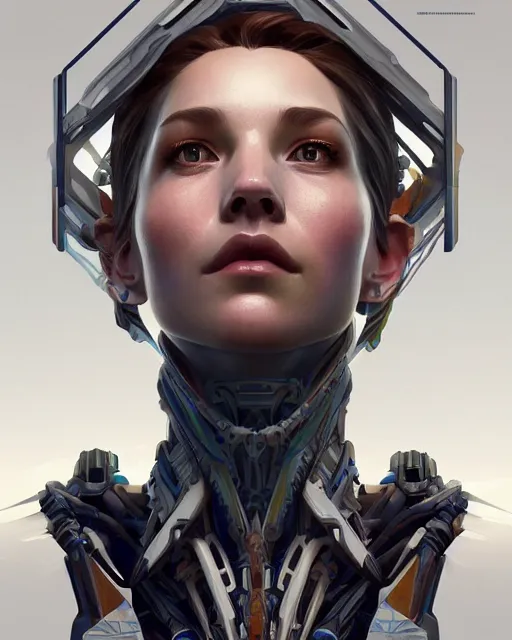 Prompt: symmetry!! portrait of a machine from horizon zero dawn, machine face, intricate, elegant, highly detailed, digital painting, artstation, concept art, smooth, sharp focus, illustration, art by artgerm and greg rutkowski and alphonse mucha, 8 k