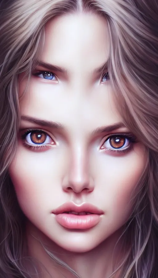 Image similar to a gorgeous female photo, professionally retouched, realistic, smooth face, perfect eyes, symmetrical, full body shot, wide angle, sharp focus on eyes, 8 k high definition, insanely detailed, intricate, elegant, art by artgerm