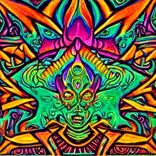 Image similar to ayahuasca