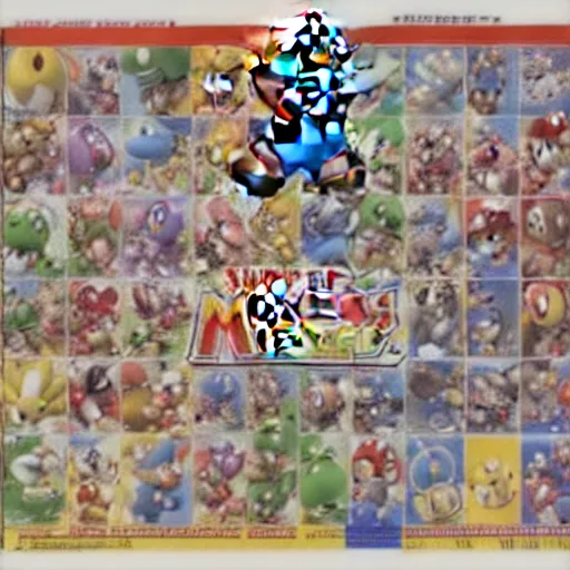 Image similar to super mario brothers and kirby super star ultra movie poster with pokemon super smash bros and princess peach star wars theme pokemon style detailed and accurate eyes