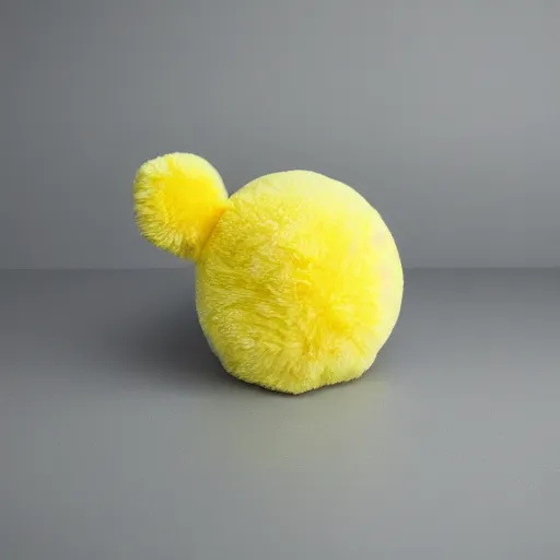 Image similar to lemon plush toy, photo