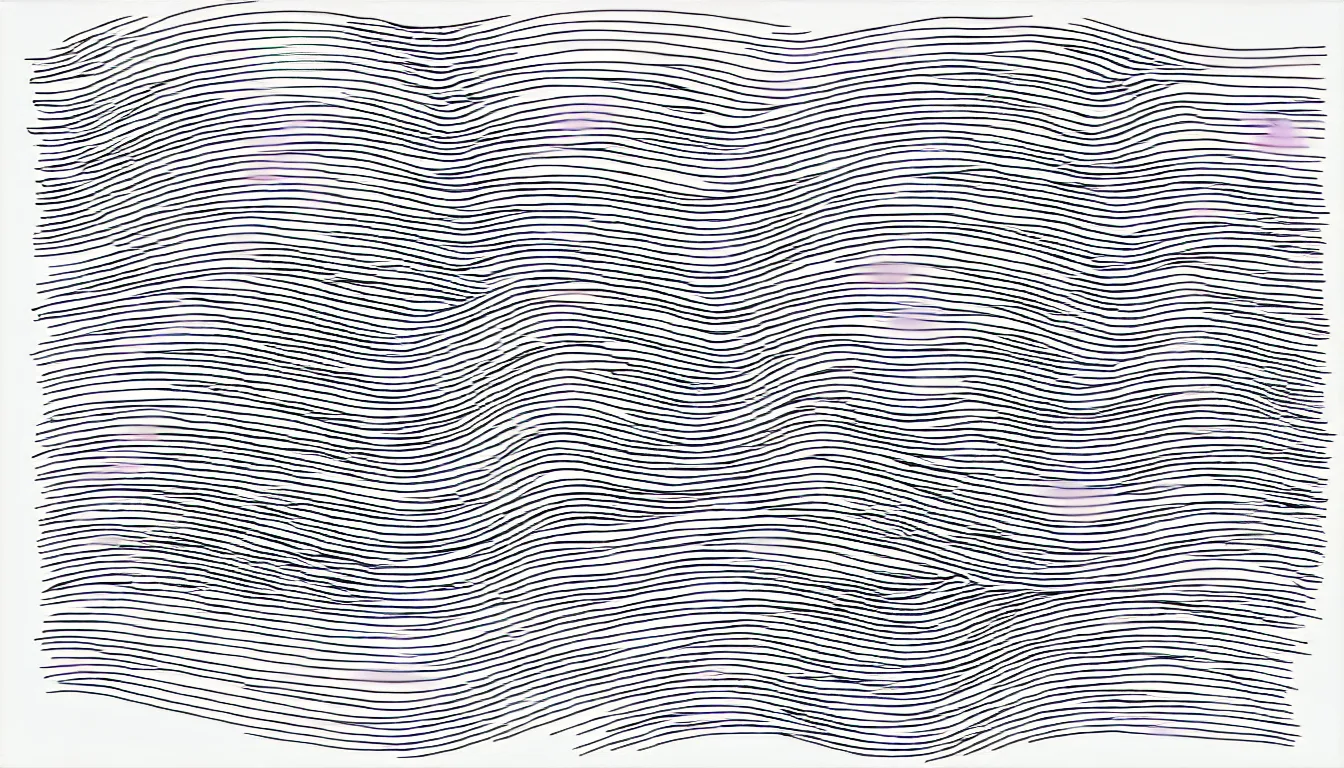 Image similar to elegant one line drawing of an ocean wave, the minimalist wave