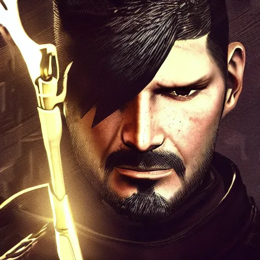 Image similar to adam jensen