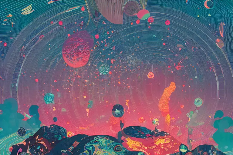 Prompt: the 🌍 , artstation winner by Victo Ngai, Kilian Eng and by Jake Parker, swirly vibrant color lines, winning-award masterpiece, fantastically gaudy, aesthetic octane render, 8K HD Resolution