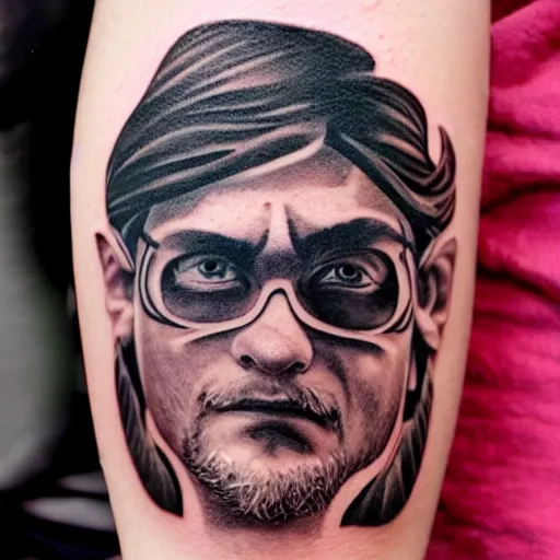 Prompt: best face tattoo for desmond