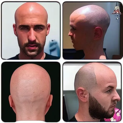 Image similar to bald gang