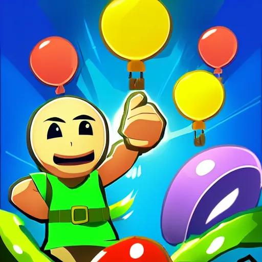 Prompt: bloons tower defense 6