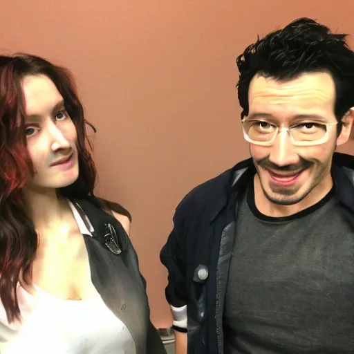 Image similar to Alcina Dimitrescu from resident evil meets Markiplier,