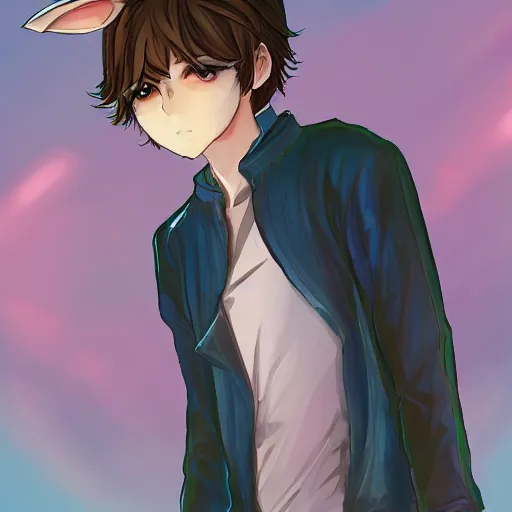 bunny anime boy