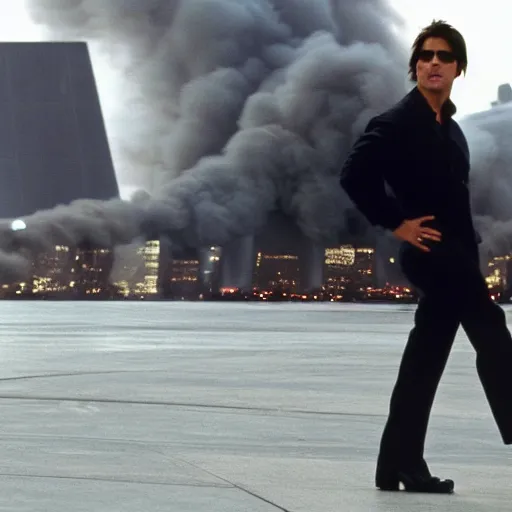 Image similar to Tom Cruise in 9/11