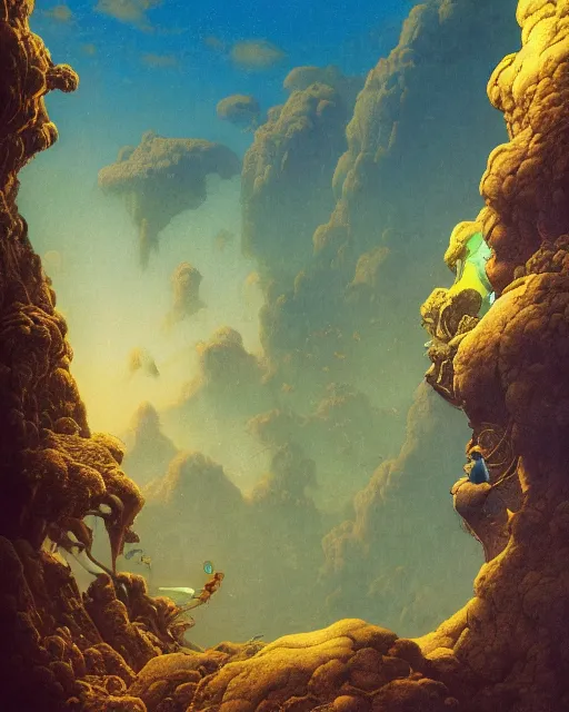 Image similar to the most wonderful dream you ever had, coherent design, symmetrical, concept art, vivid color, complementary color, golden ratio, detailed, sharp lines, intricate, rainbowshift, by maxfield parrish, by peter mohrbacher, by gustave dore, by arthur rackham, deviantart, octane render